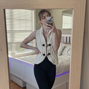 Land’s End Cable Knit Vest